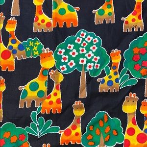 Giraffe Cotton face mask